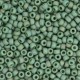 Miyuki rocailles Perlen 11/0 - Opaque glazed frosted rainbow shamrock green 11-4700